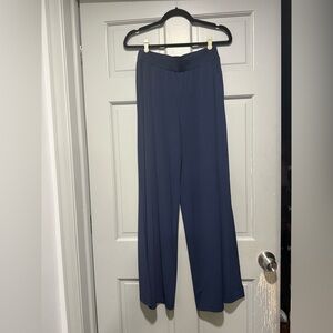 G.I.L.I. Navy Wide Leg Women's Pants